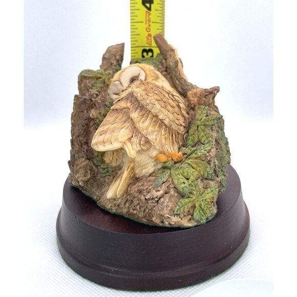 Aynsley MasterCraft Baby Tawny Owl Bird Raptor Nest Figurine UK England Vintage - Picture 7 of 13